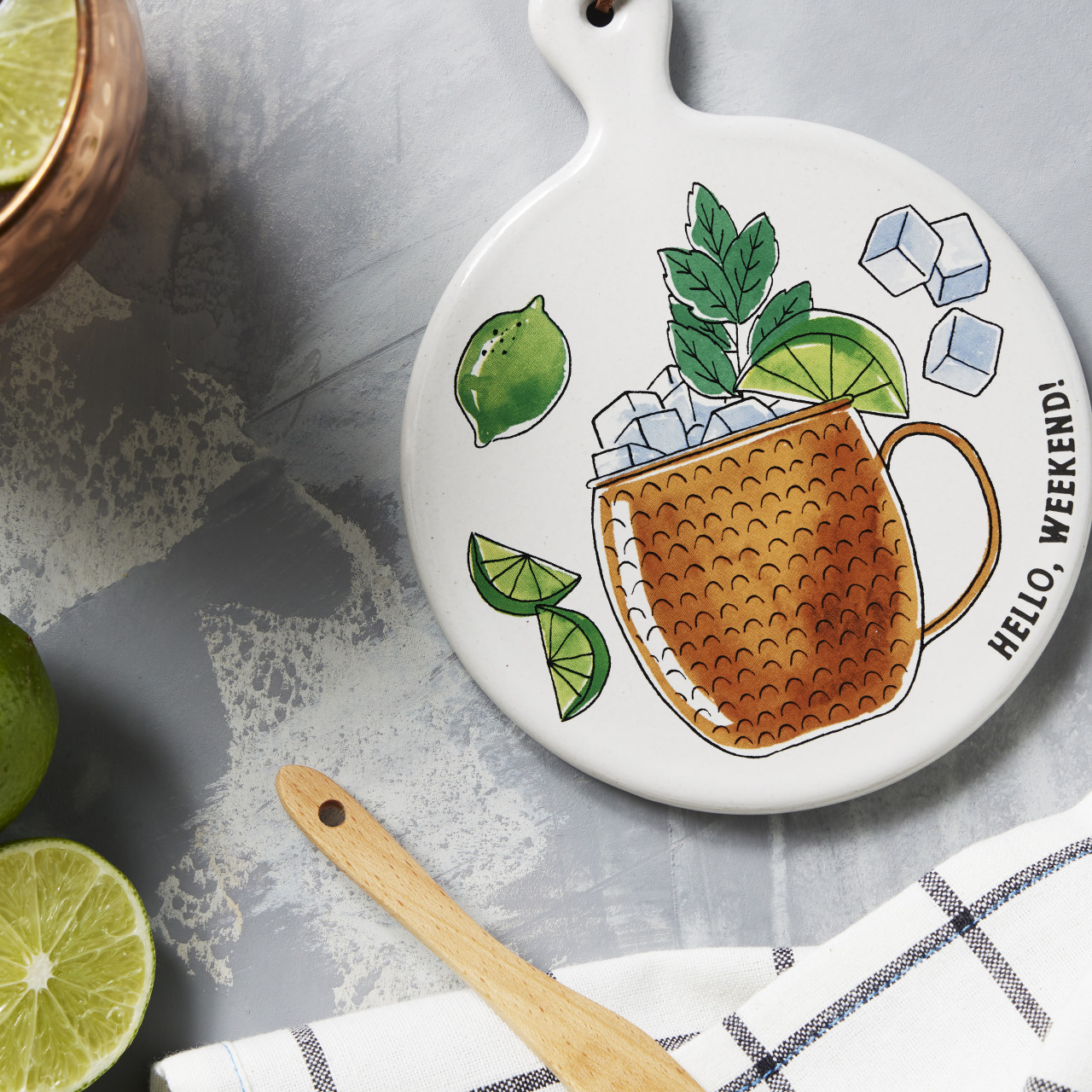 Moscow Mule Mini Ceramic Serving Board thumbnail