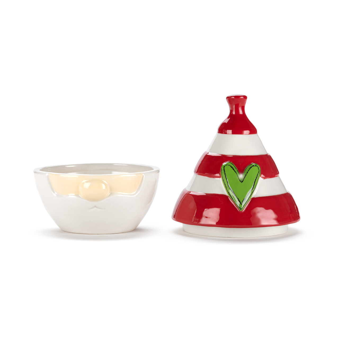 Heartful Gnome Holiday Candy Dish thumbnail