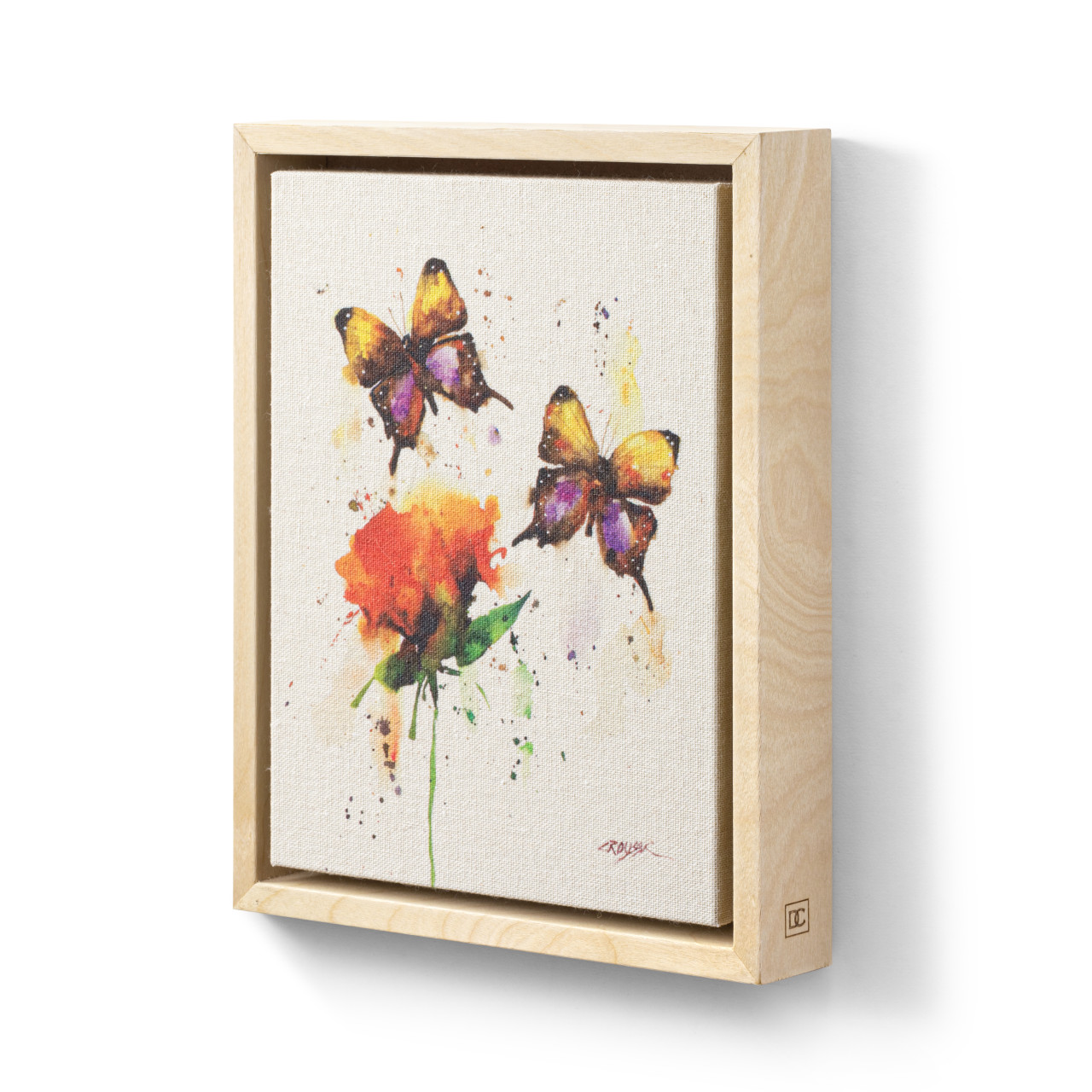 Butterfly Collection - Butterfly Pair Wall Art thumbnail