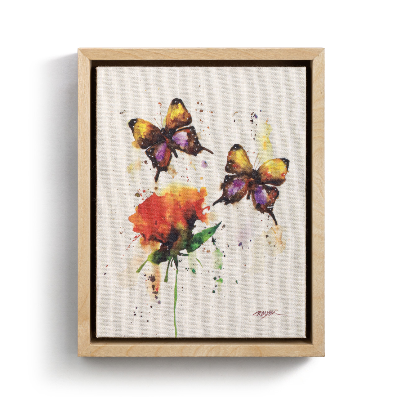 Butterfly Collection - Butterfly Pair Wall Art thumbnail