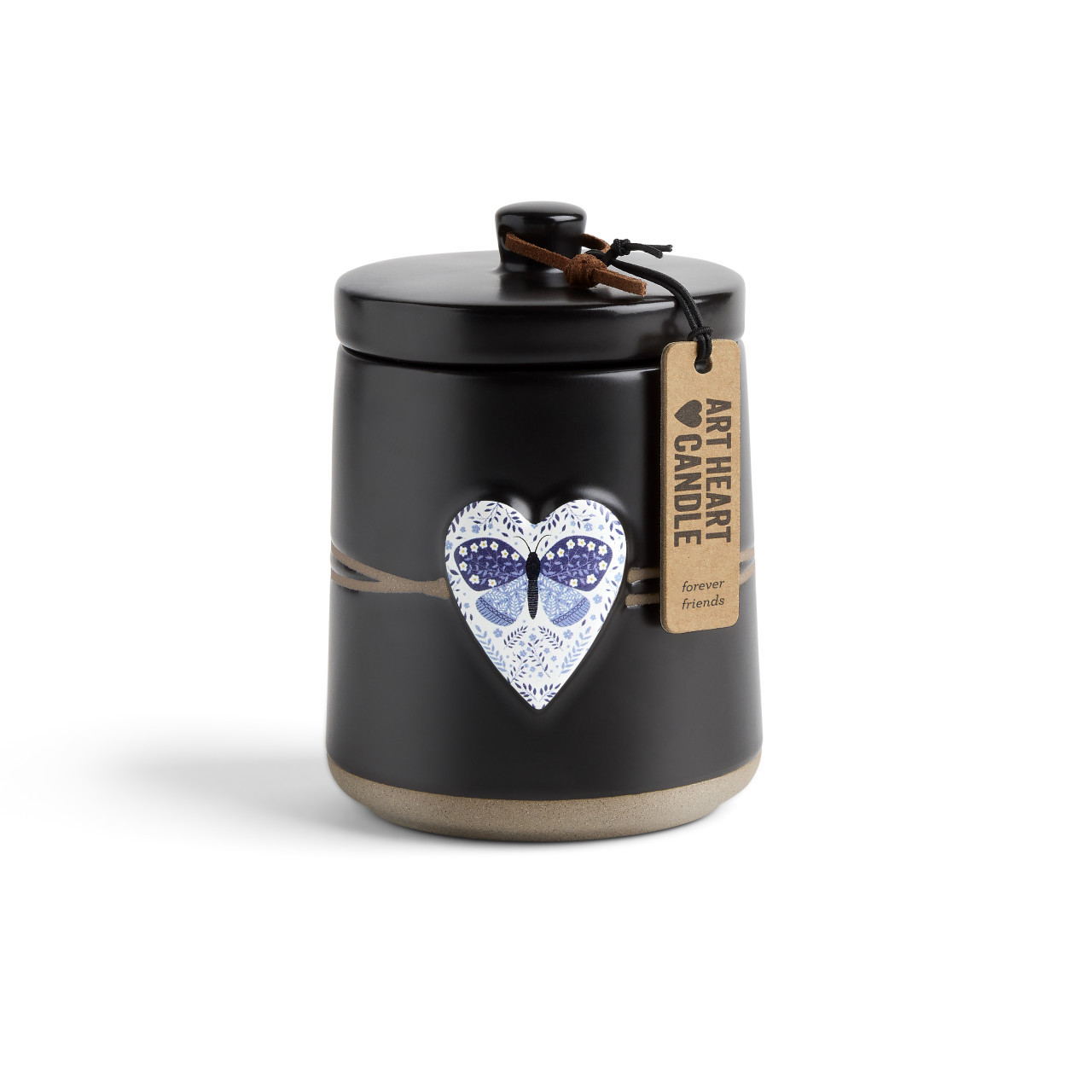 Forever Friends Art Heart Candle w/ Lid thumbnail