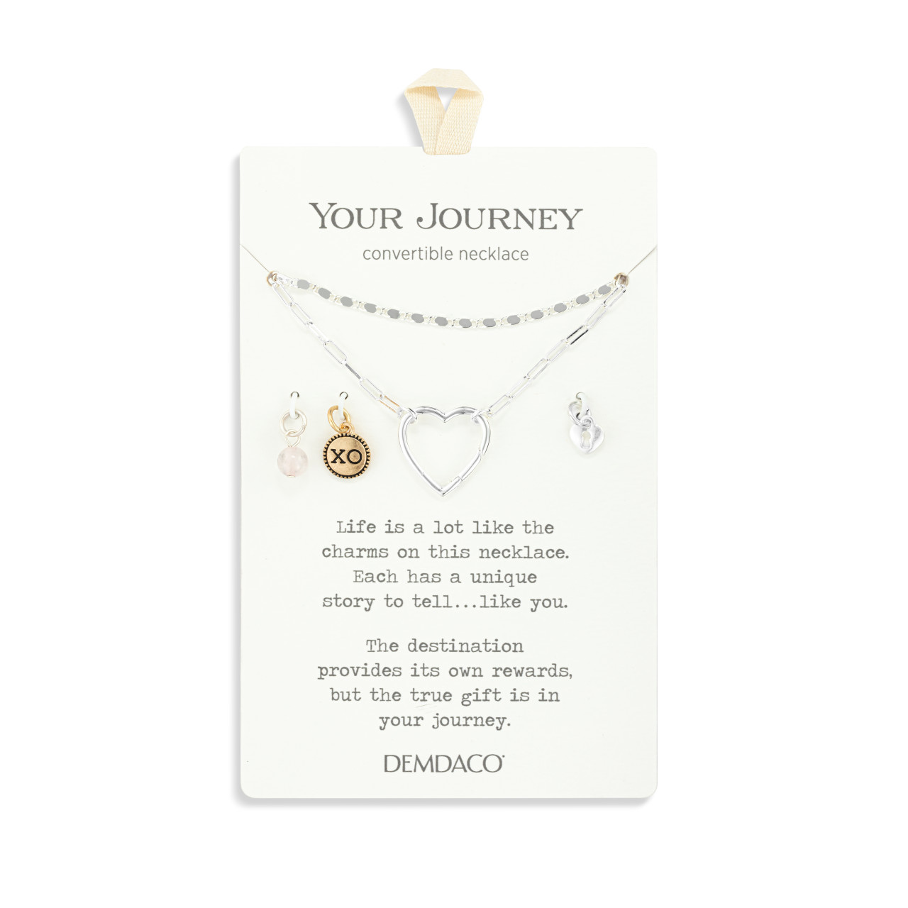 Love Necklace Jewelry Set - Silver thumbnail