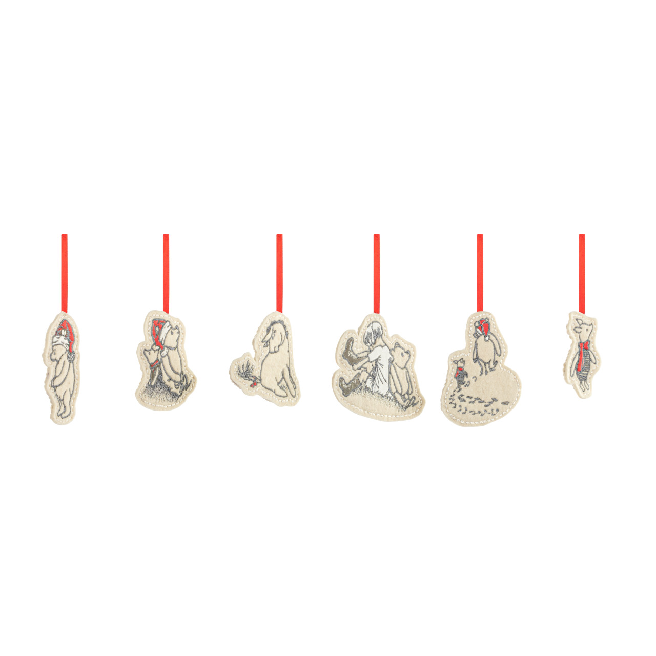 Pooh & Friends Plush Ornaments - 6 Assorted thumbnail