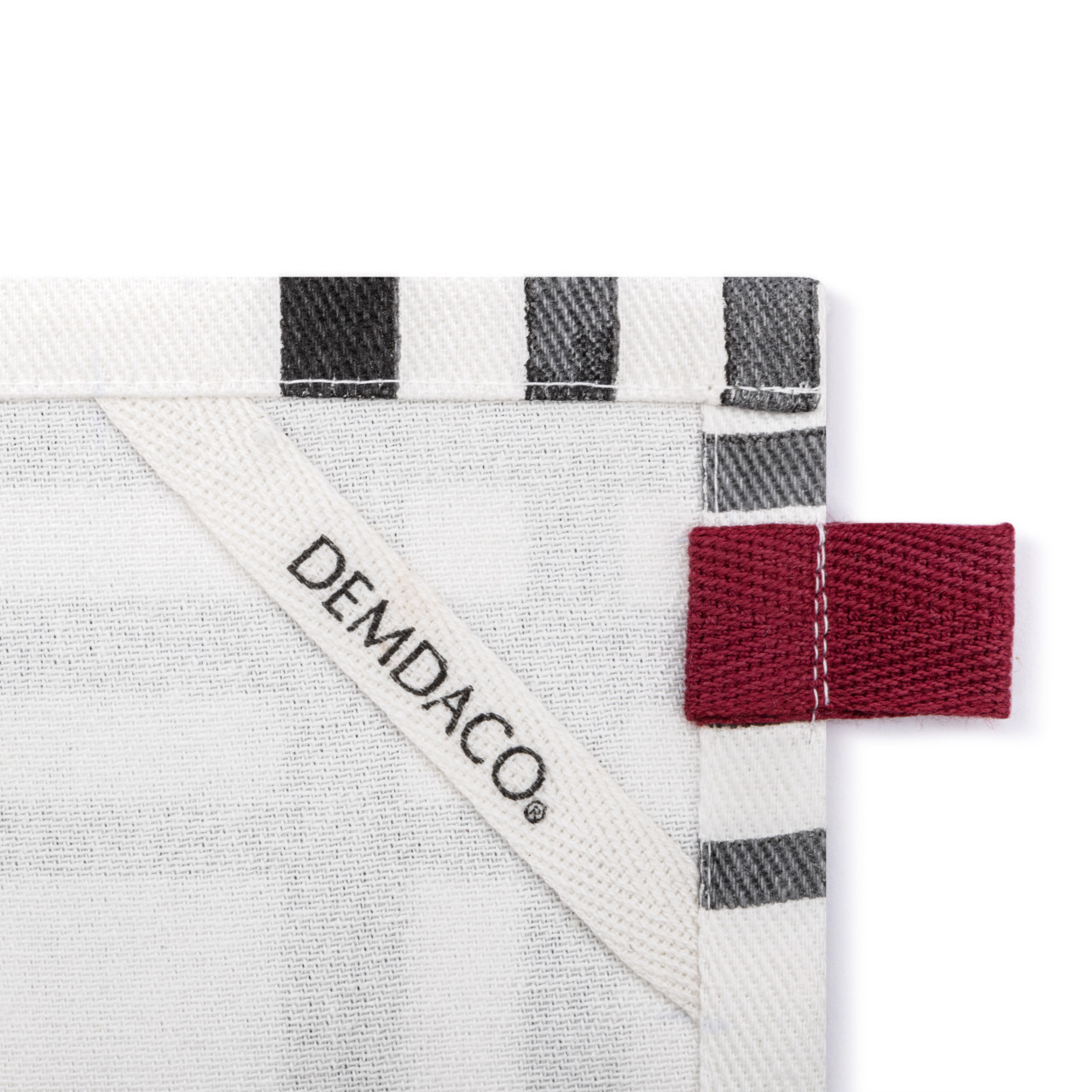 Black Plaid Cotton Twill Kitchen Towel thumbnail