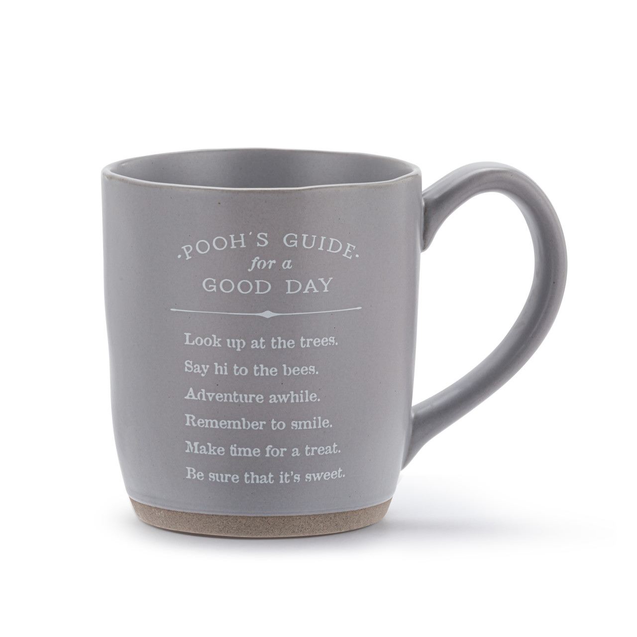 Winnie-the-Pooh Gray Stoneware Good Day Mug 14oz thumbnail