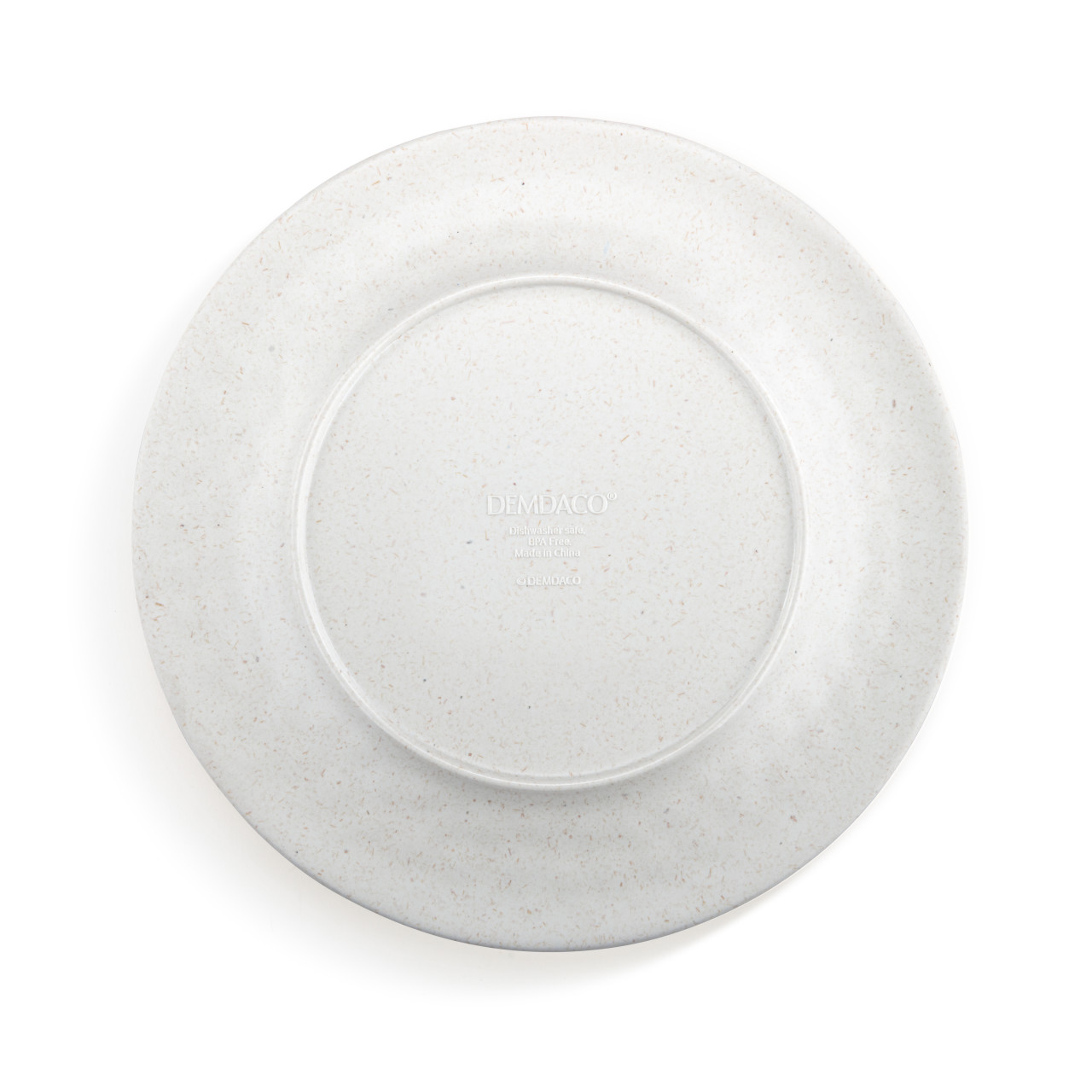 Red Snowfall Santa Melamine Appetizer Plates - Set of 4 thumbnail