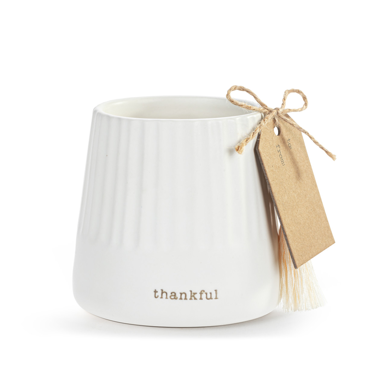 Thankful Just Because Cachepot thumbnail