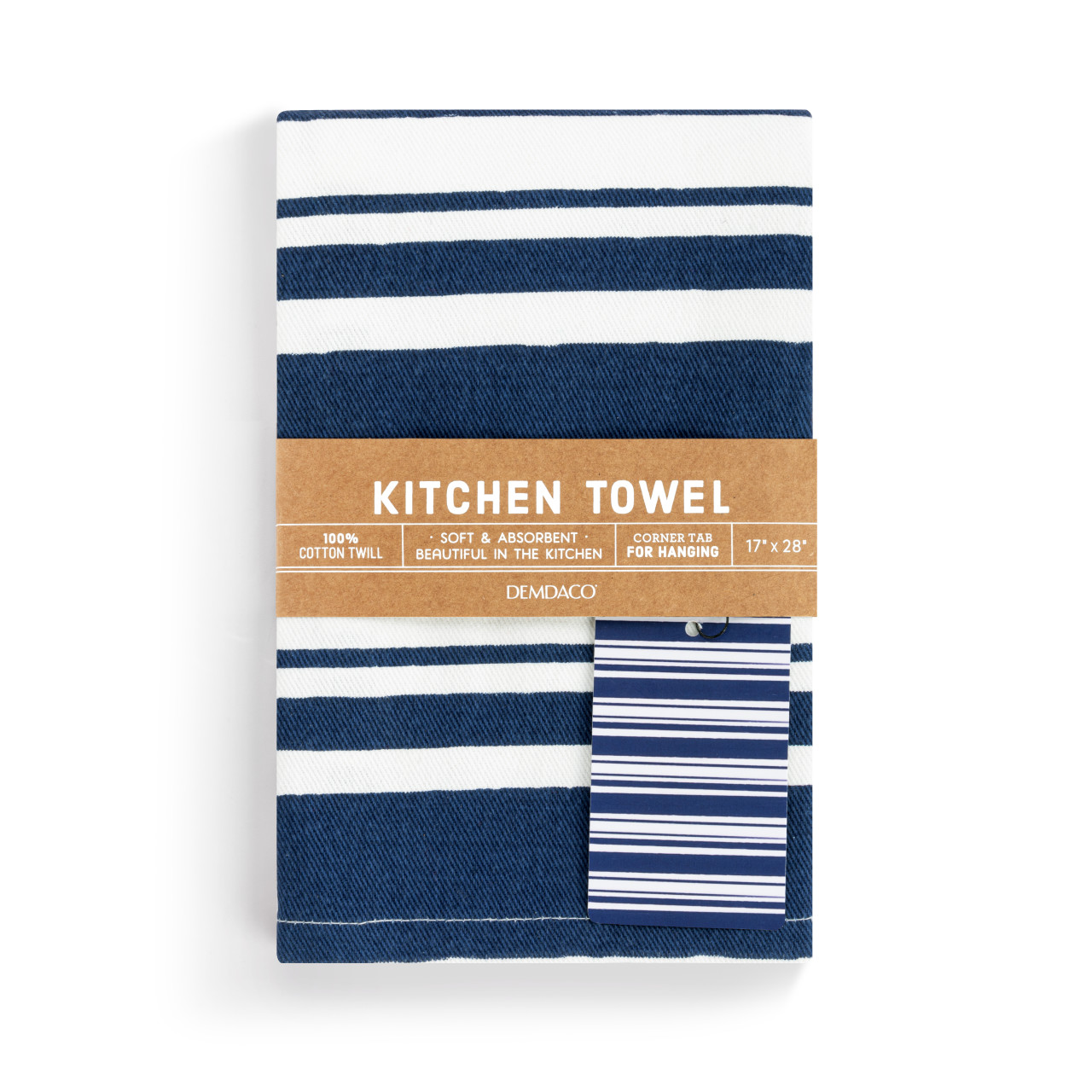 Indigo Stripe Kitchen Towel thumbnail