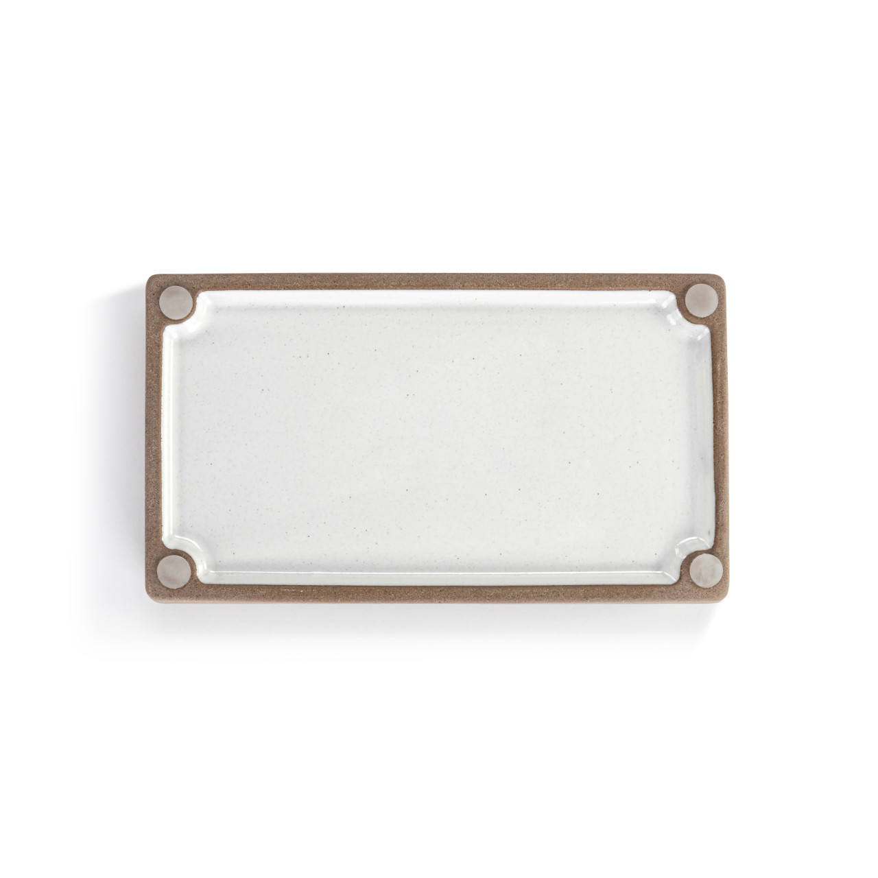 Rectangular Small Ceramic Candle Tray thumbnail
