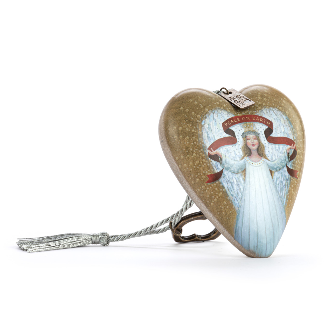 Guardian Angel Peace on Earth Art Heart thumbnail