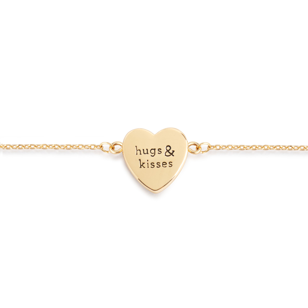 Art Heart Bracelet - Hugs & Kisses thumbnail