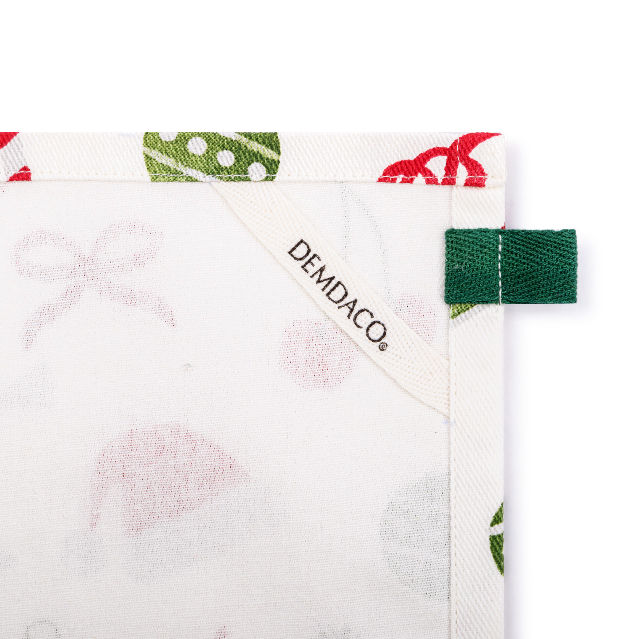 Martini & Peppermint Print Cotton Twill Bar Towel thumbnail