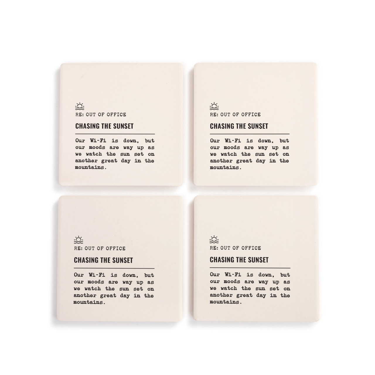 Chasing the Sunset Mountains Coasters-S4 thumbnail