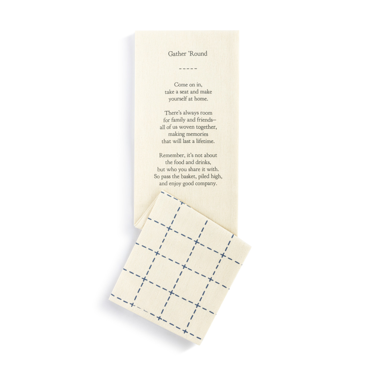 Baguette Bread Basket with Towel thumbnail