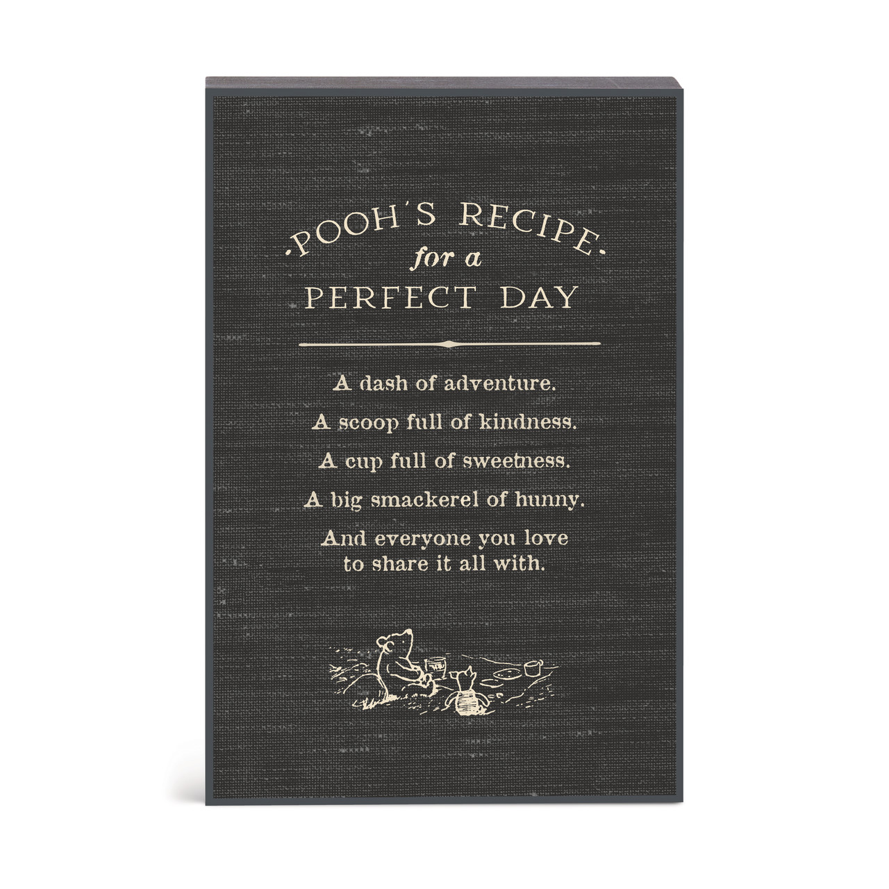 Pooh's Recipe Wall Art - 12x8 thumbnail