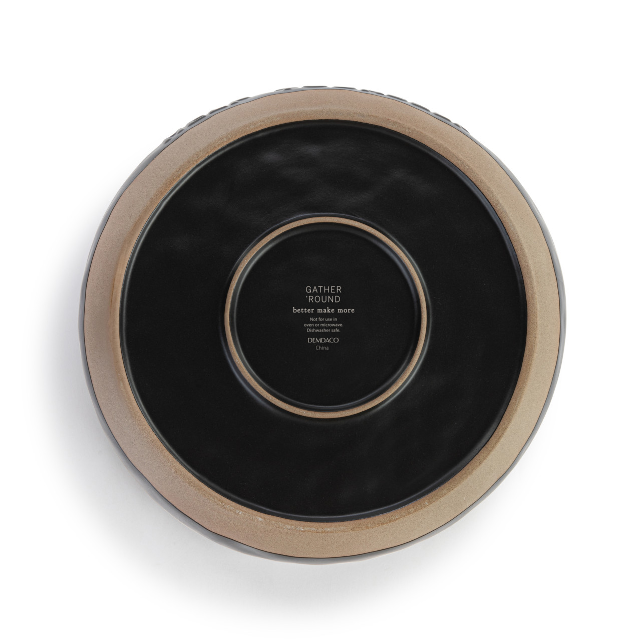 Black Help Yourself Serving Bowl thumbnail