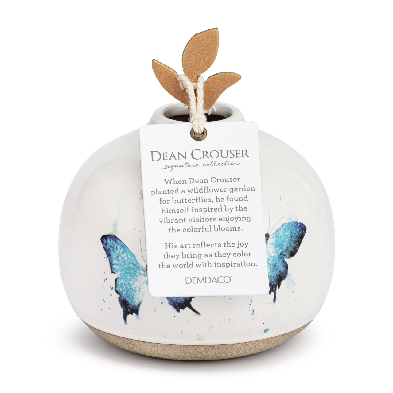 Butterfly Collection - Blue Butterflies Vase thumbnail