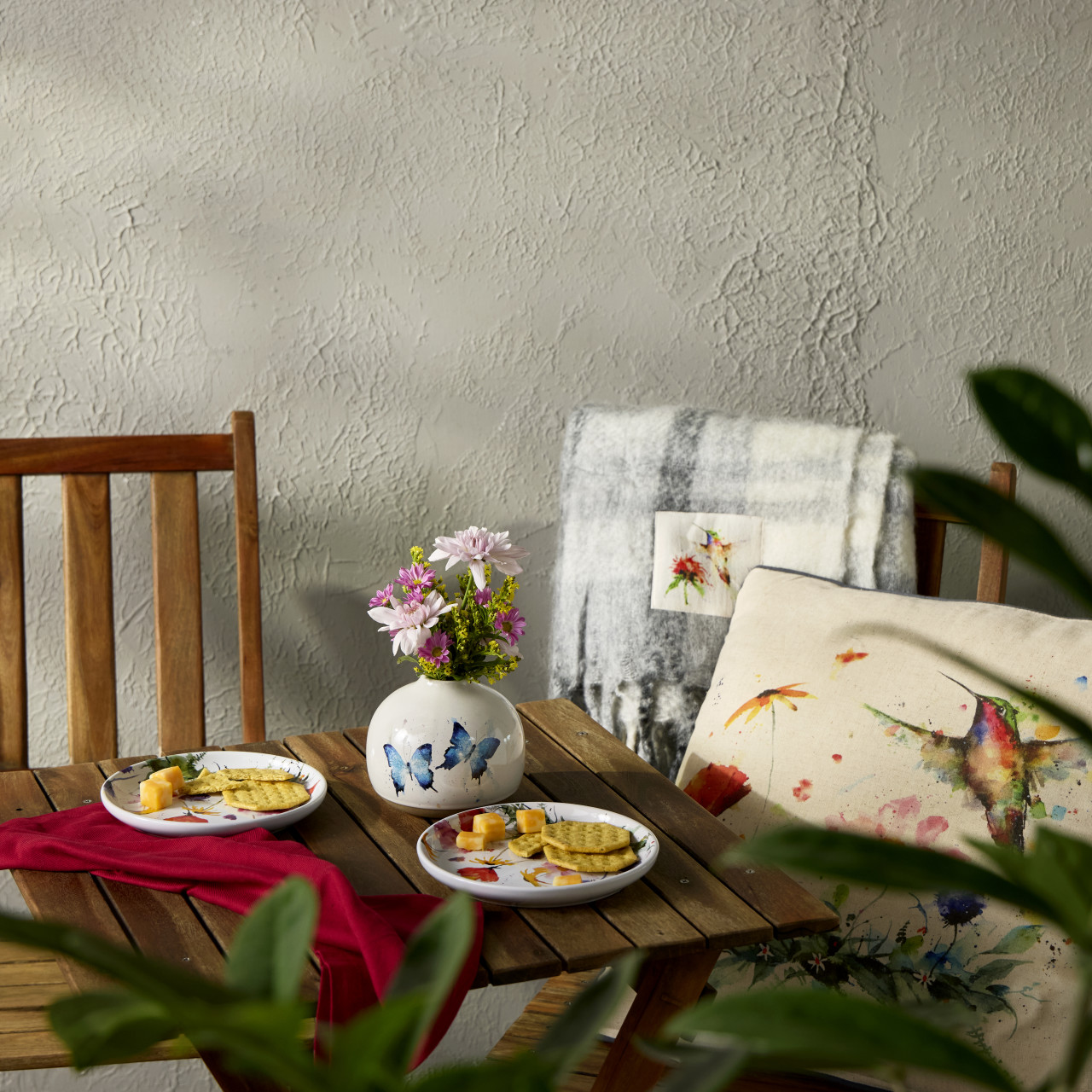 Butterfly Collection - Blue Butterflies Vase thumbnail