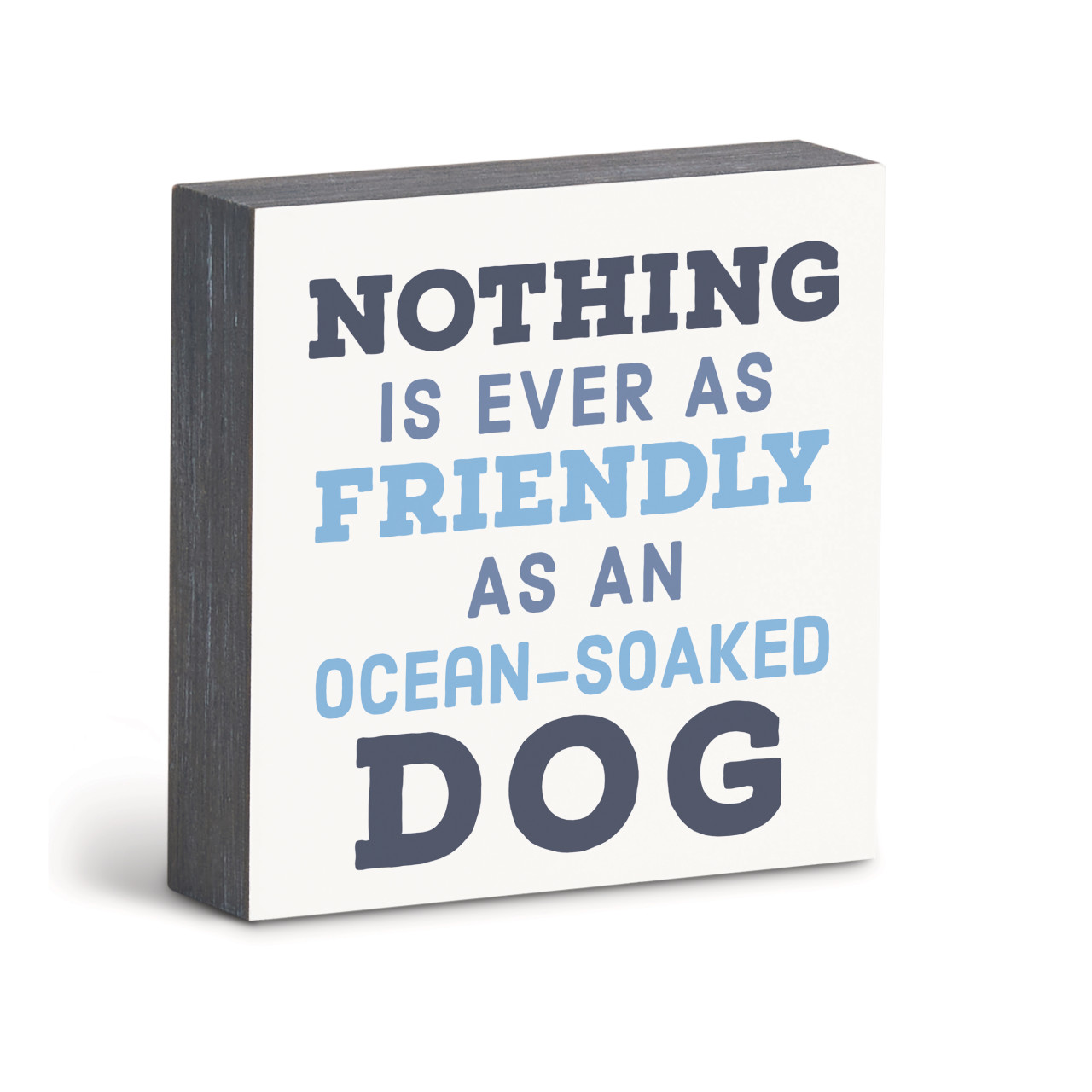 Ocean-Soaked Dog Wall Art - 6"sq. thumbnail