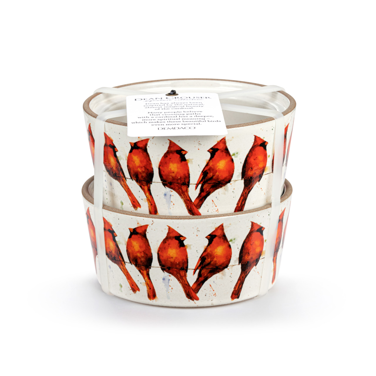 Cardinal Collection - Cardinals on a Wire Ramekins Set of 2 thumbnail