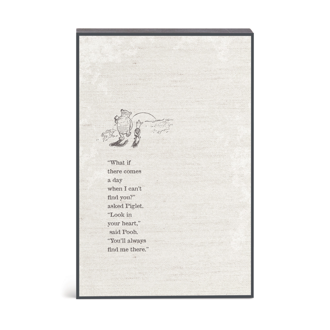 Look in Your Heart Wall Art - 12x8 thumbnail