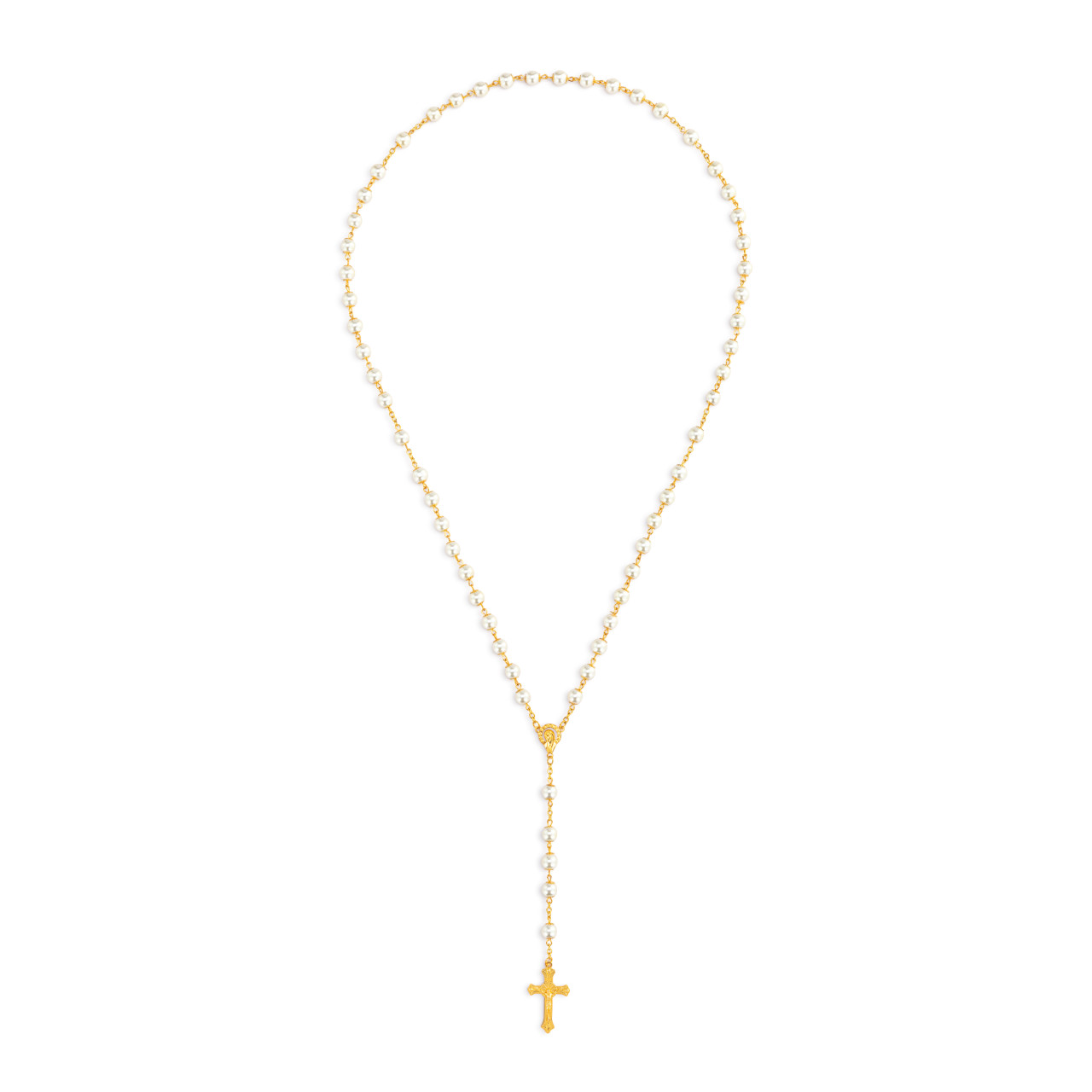 Trinket Box & Rosary - Heart and Cross thumbnail