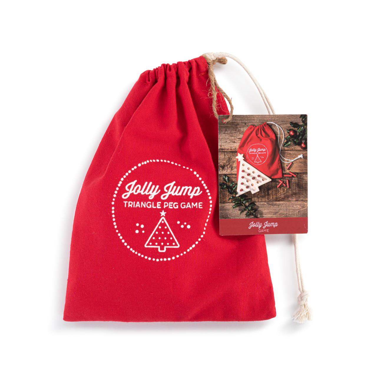 Jolly Jump Triangle Peg Game thumbnail