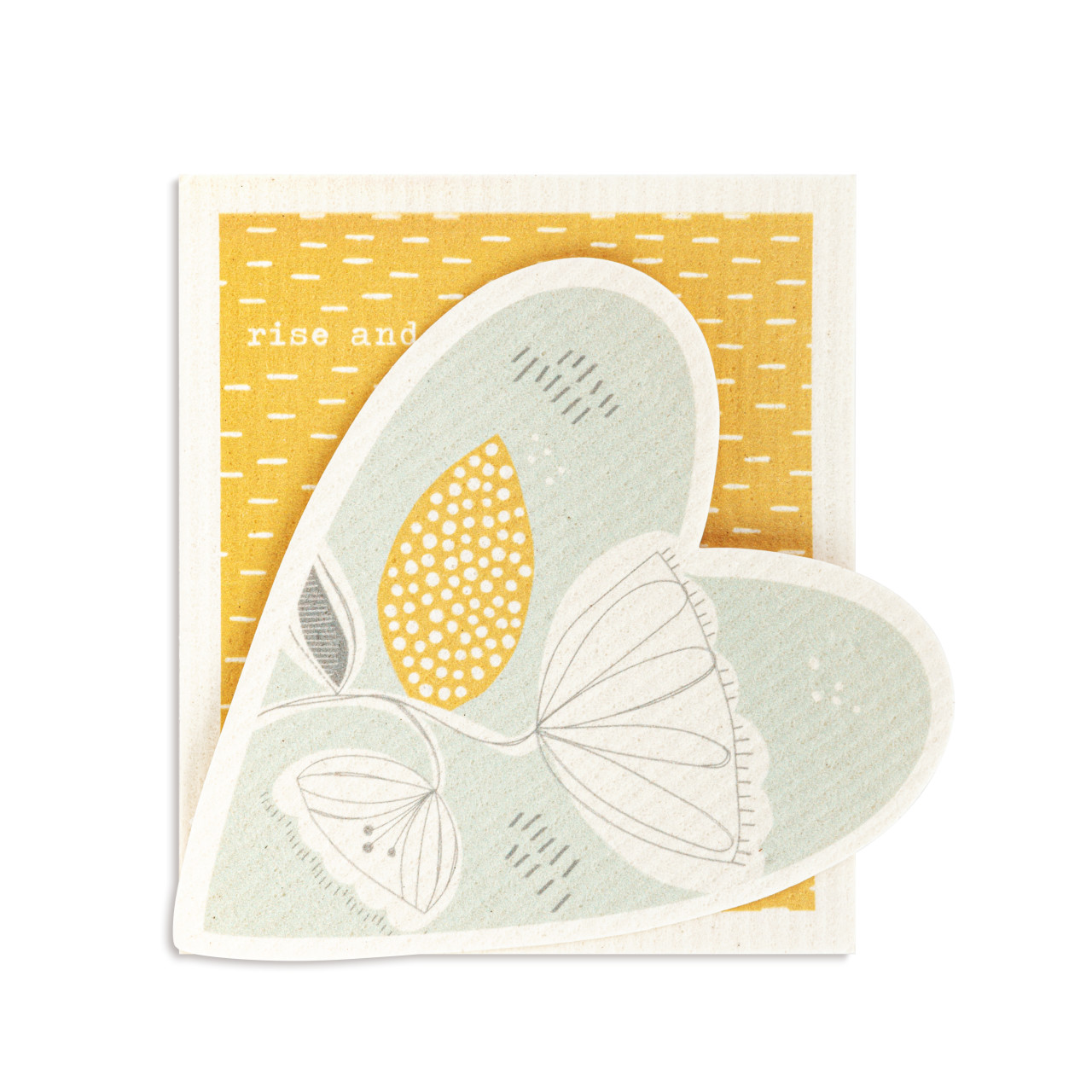 Heart BioDishCloths Abstract Floral thumbnail