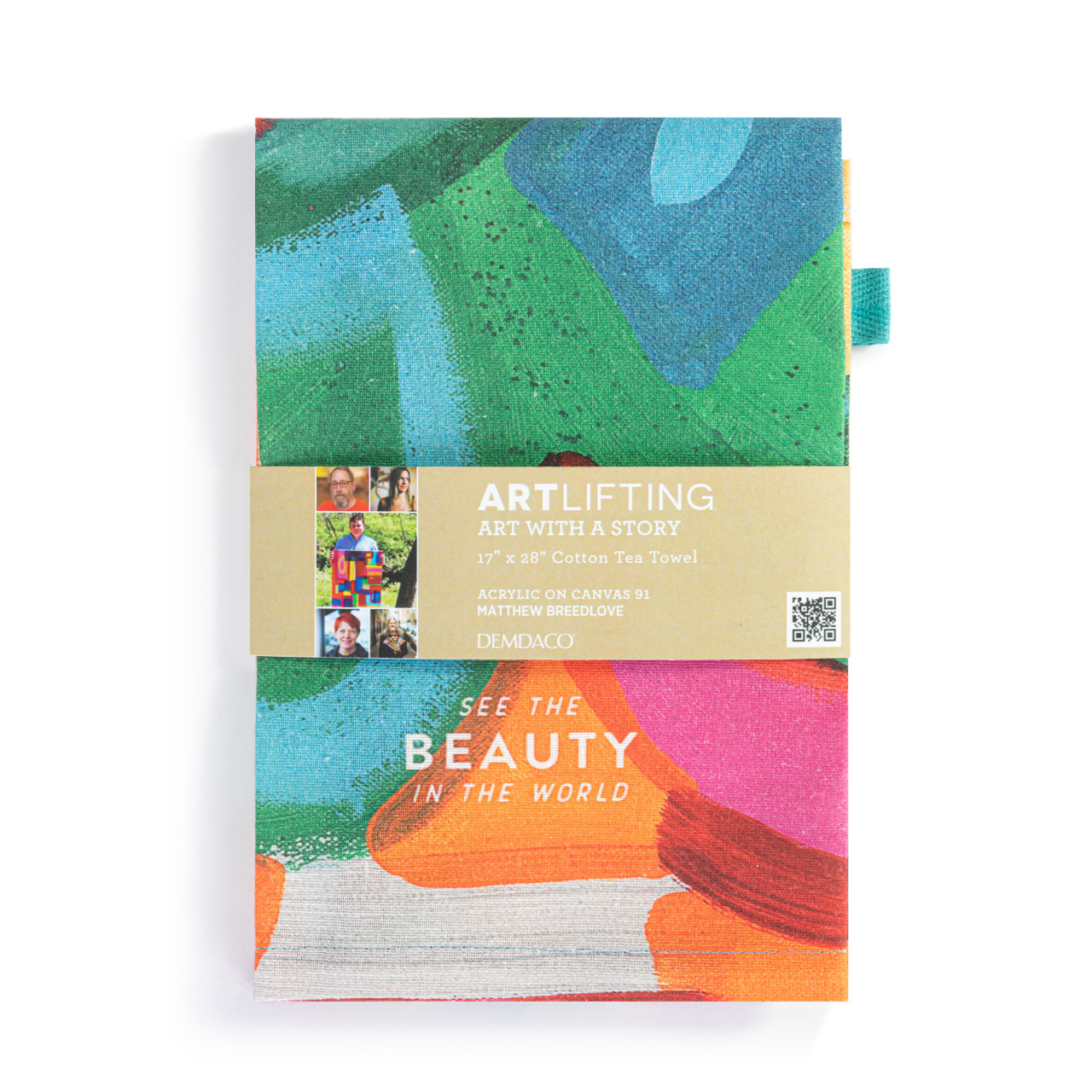 ArtLifting Tea Towel - Acrylic on Canvas 91 thumbnail