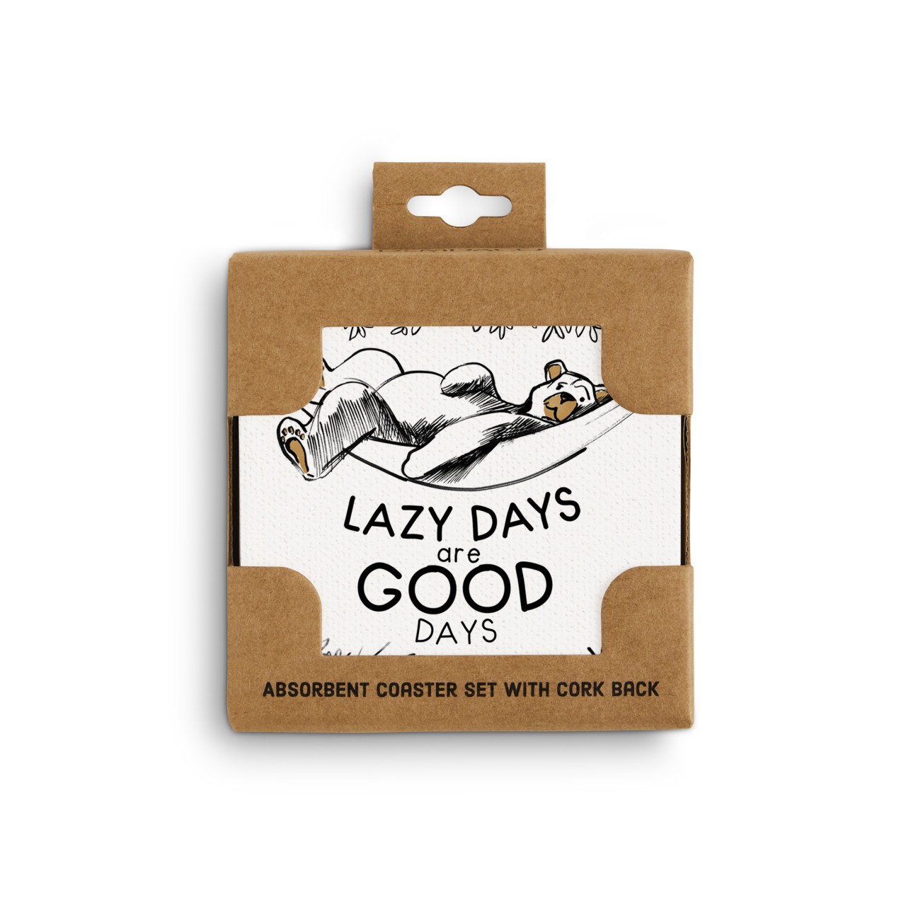 Lazy Days Coasters - Set of 4 thumbnail