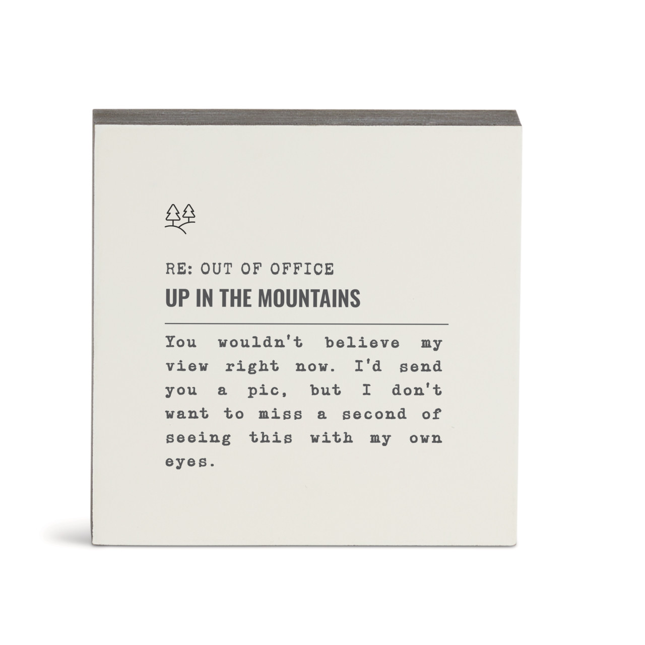 In the Mountains Wall Art - 6"sq. thumbnail
