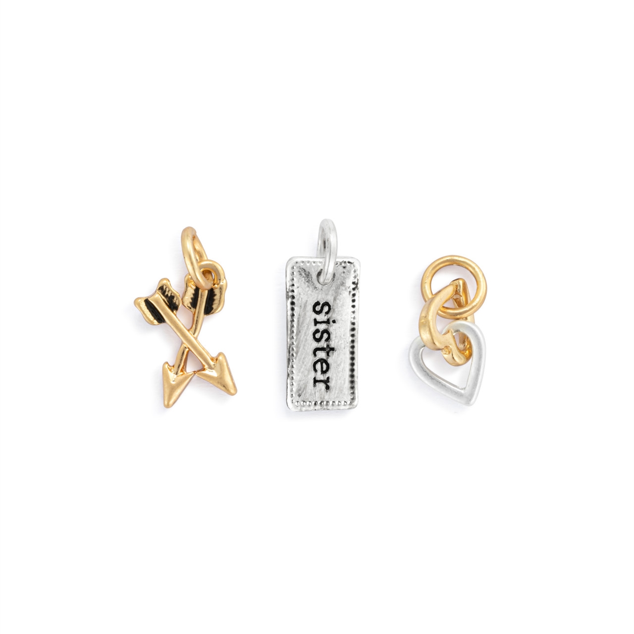 Charms Set of 3 - Sister thumbnail