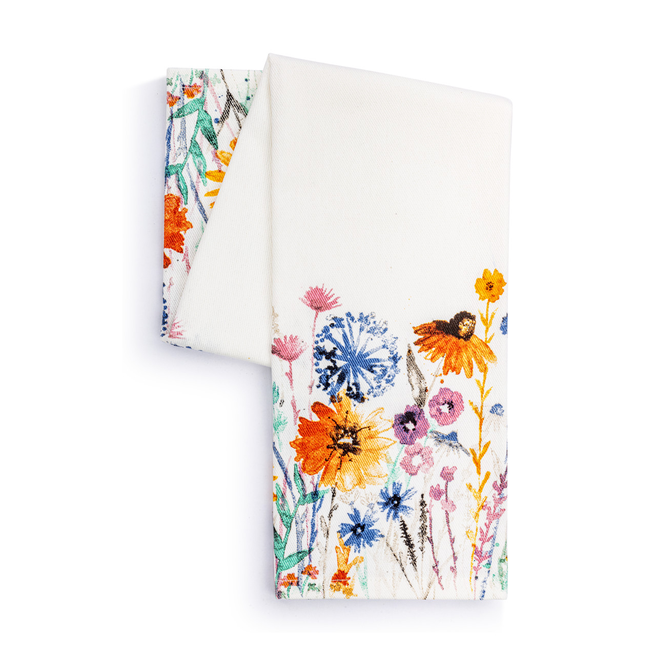 Meadow Flowers Cotton Twill Kitchen Towel thumbnail