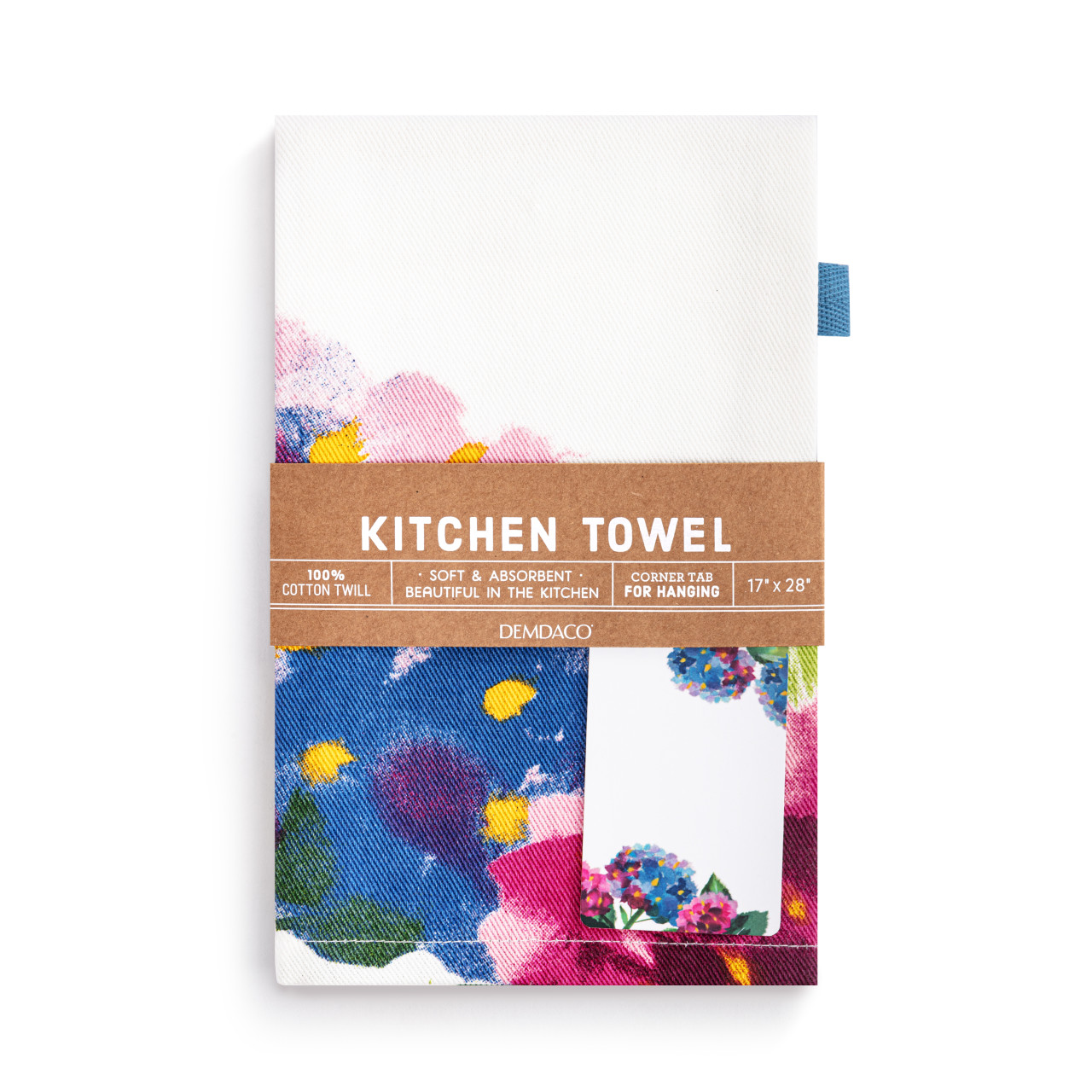 Hydrangea Ajisai Cotton Twill Kitchen Towel thumbnail