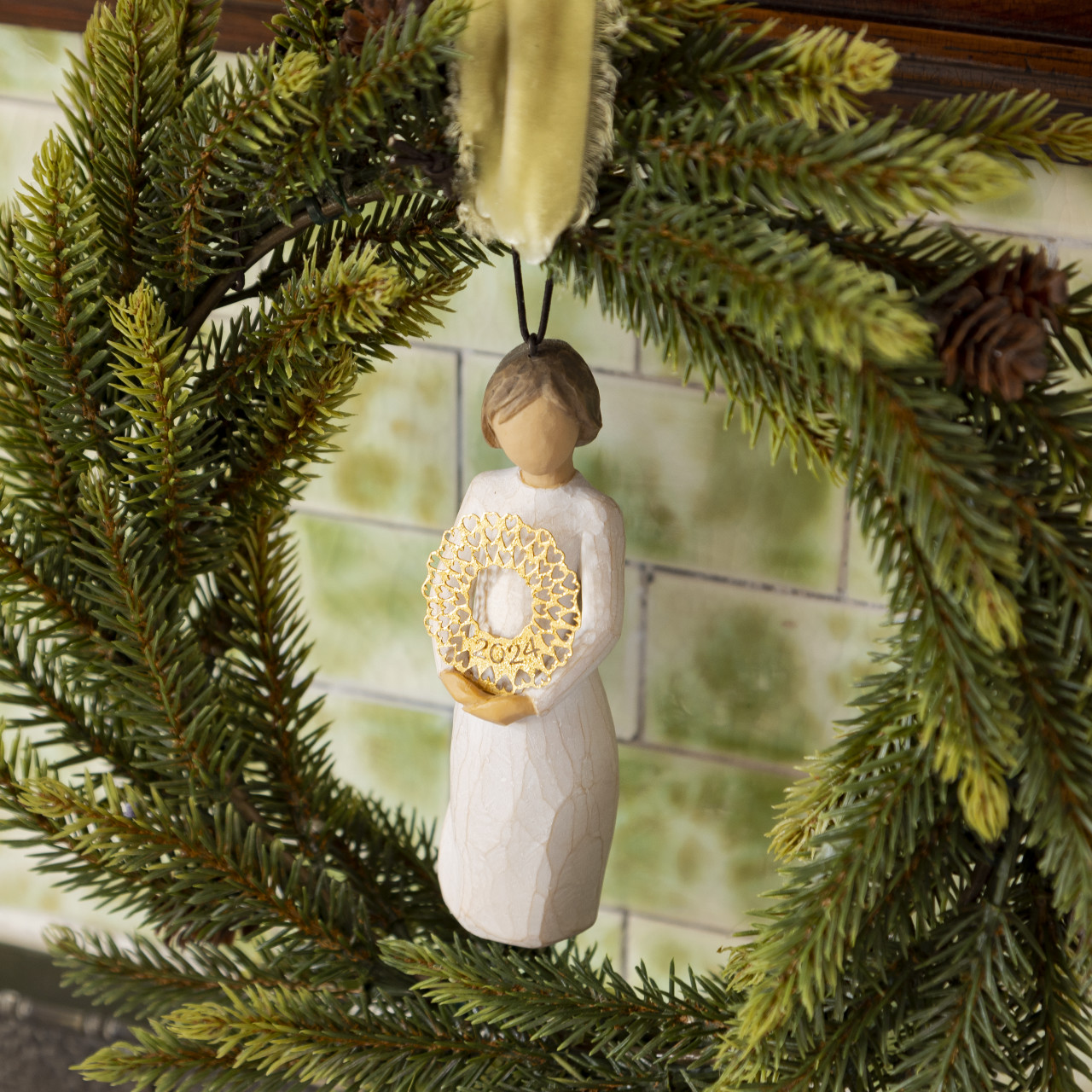 2024 Ornament by Susan Lordi | Willow Tree thumbnail