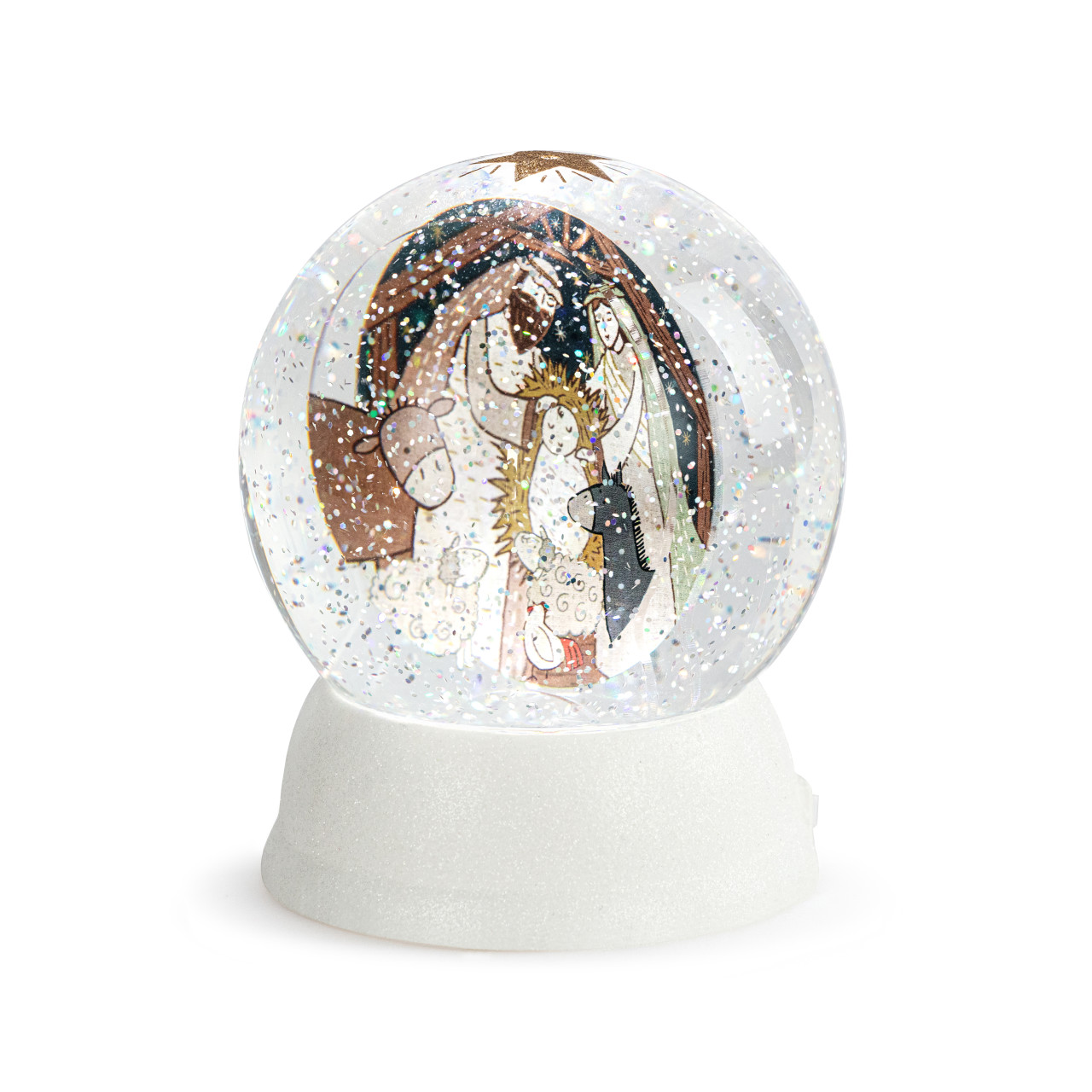 Happy Birthday Jesus Snow Globe thumbnail
