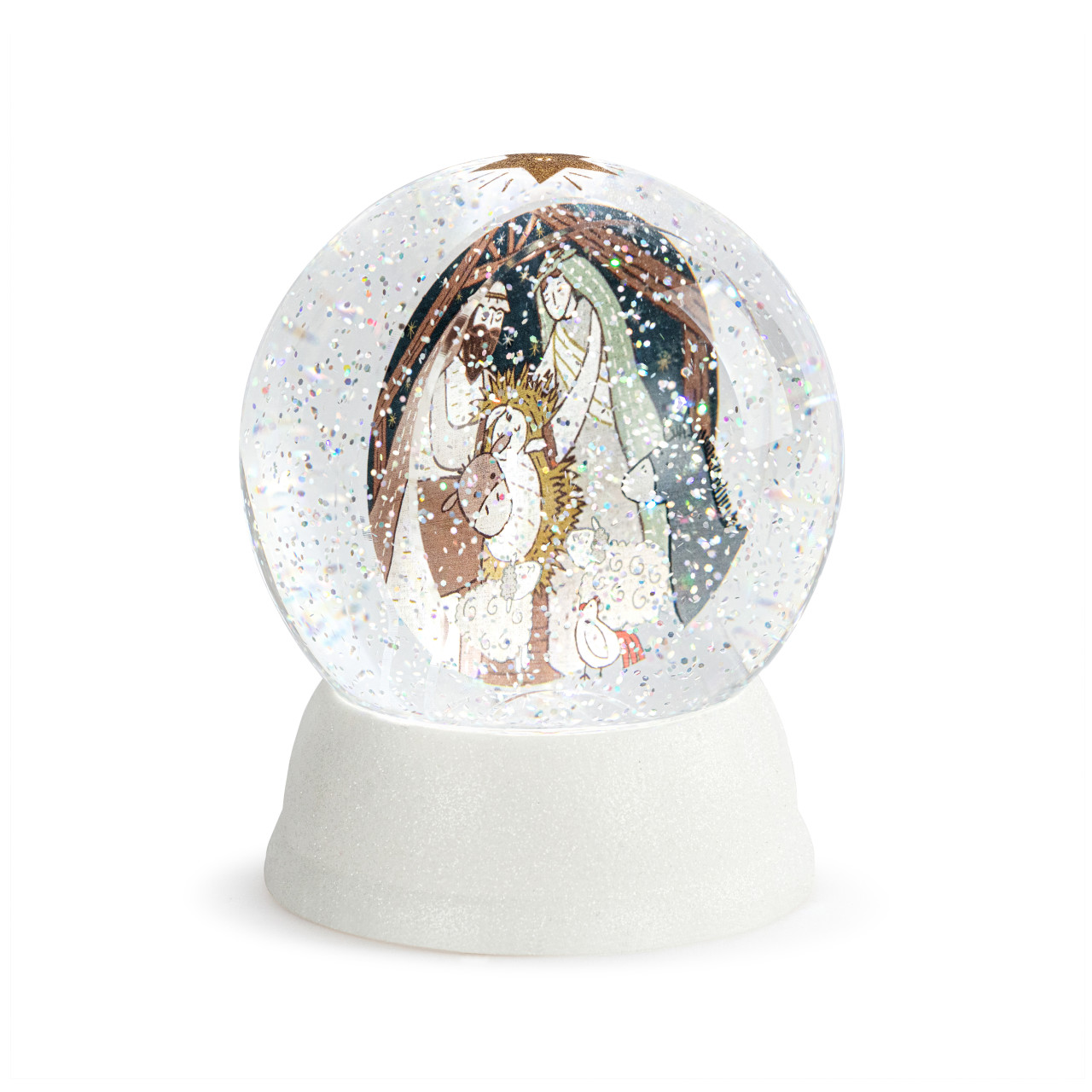 Happy Birthday Jesus Snow Globe thumbnail