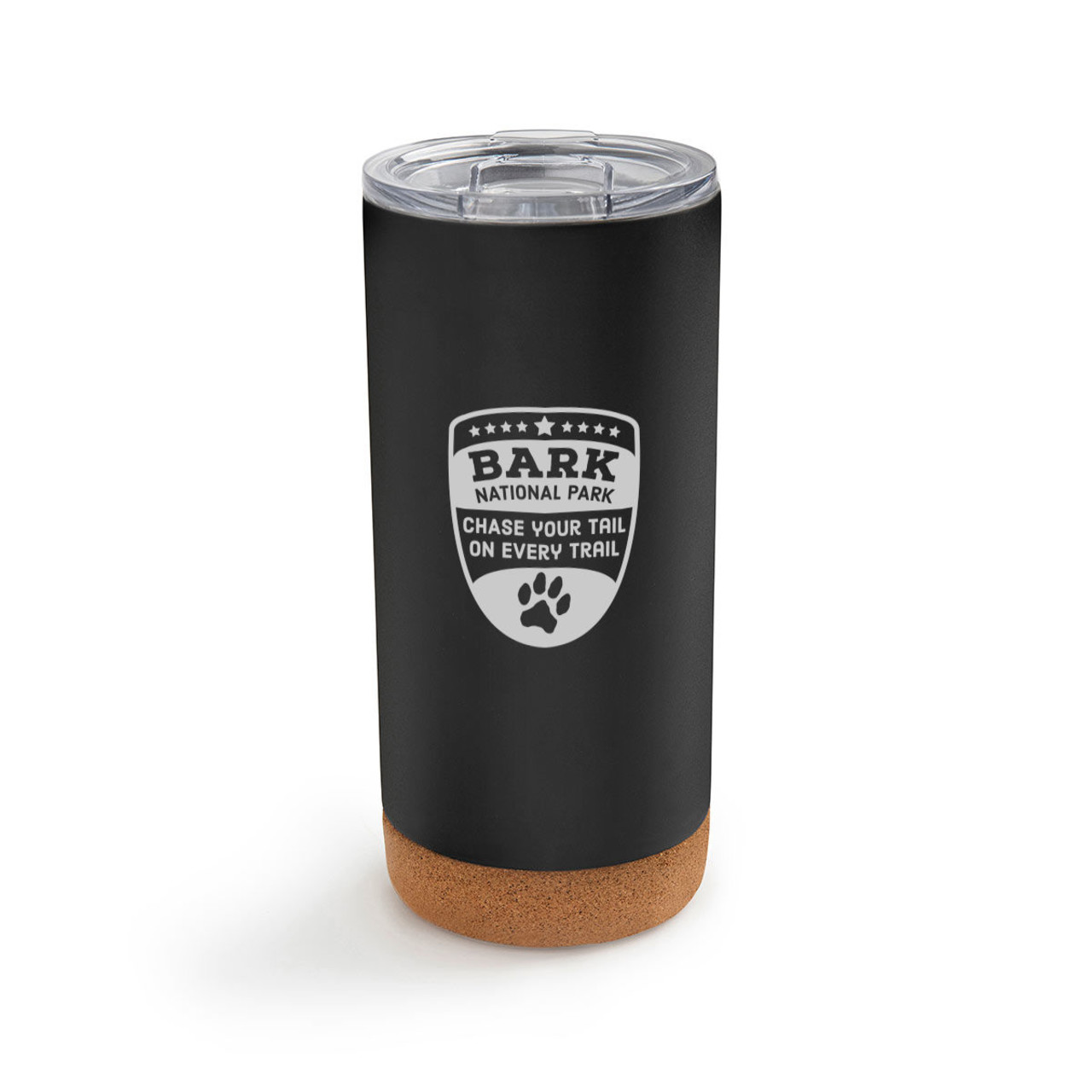 Chase Your Tail Metal Tumbler wLid-Black thumbnail