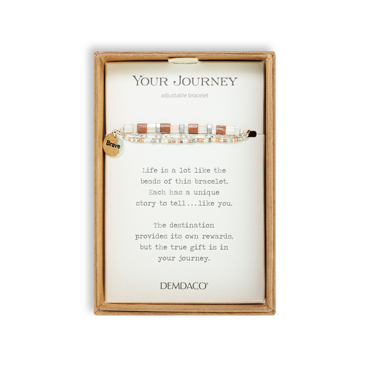 Your Journey Tile Bracelet - Brave thumbnail