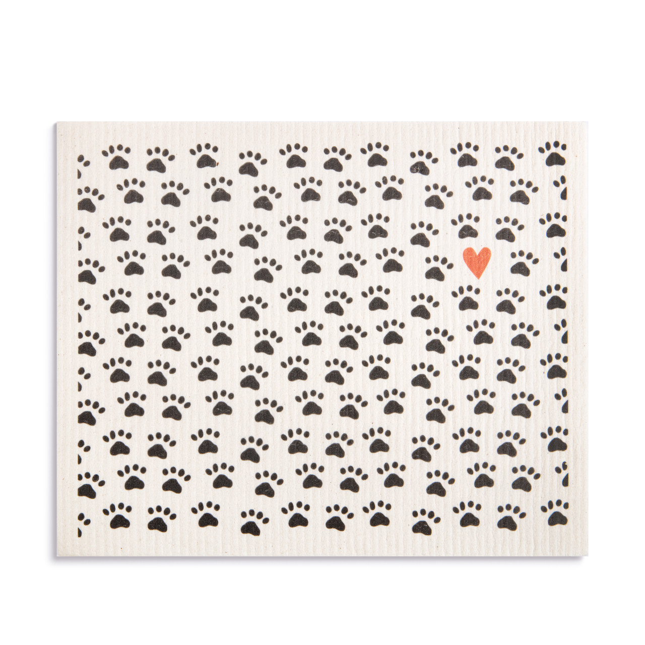 Paw Print Extra Large Biodegradable Dish Cloth thumbnail