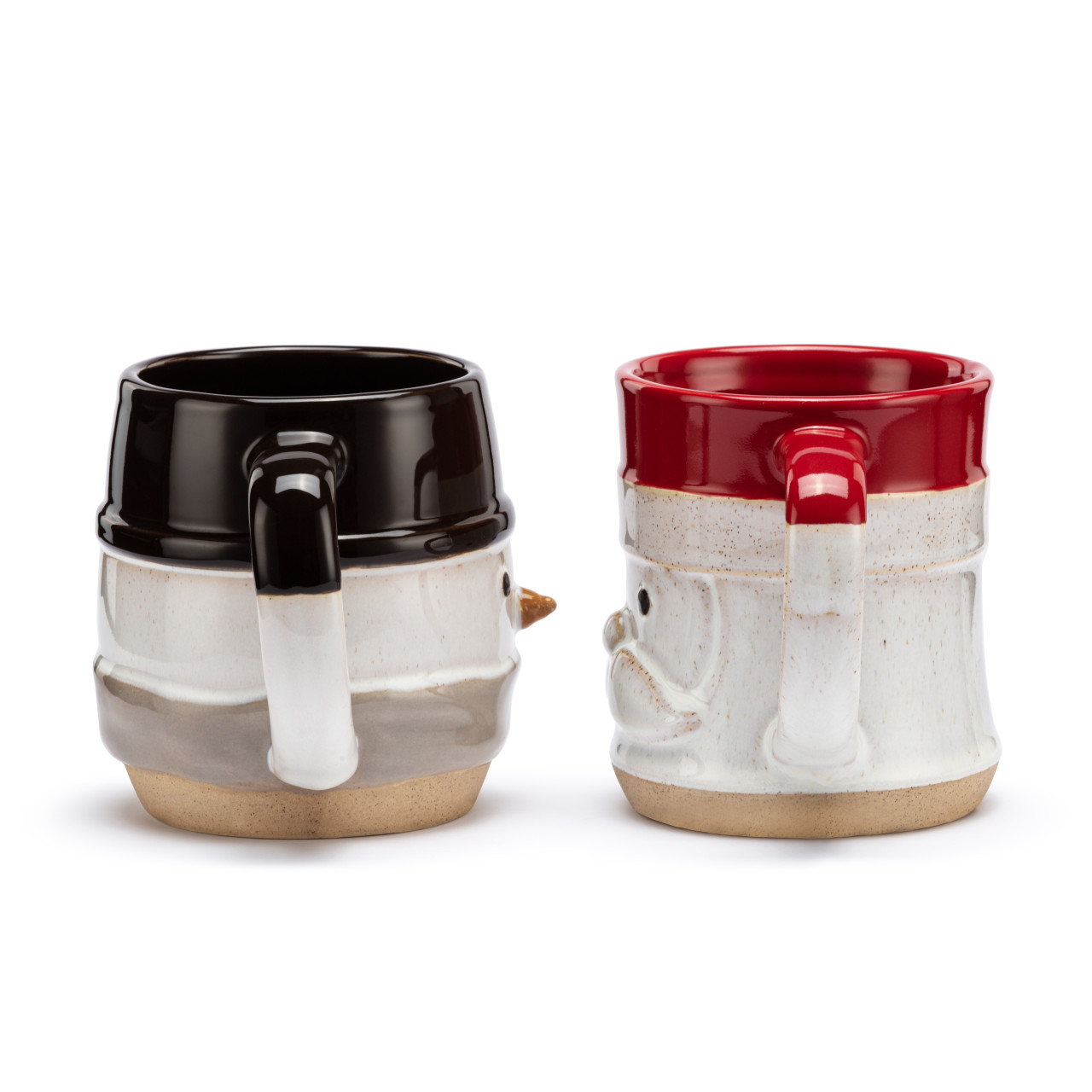 Snow Day Snowman & Santa Cuddle Mugs - Set of 2 thumbnail