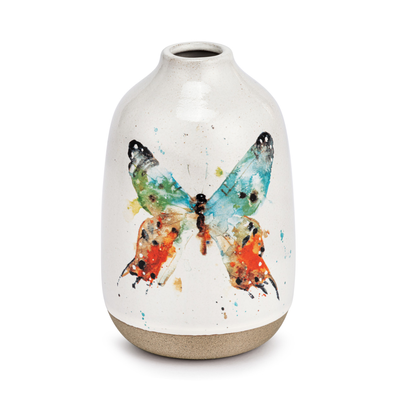 Butterfly Collection - Multi Color Butterfly Vase thumbnail