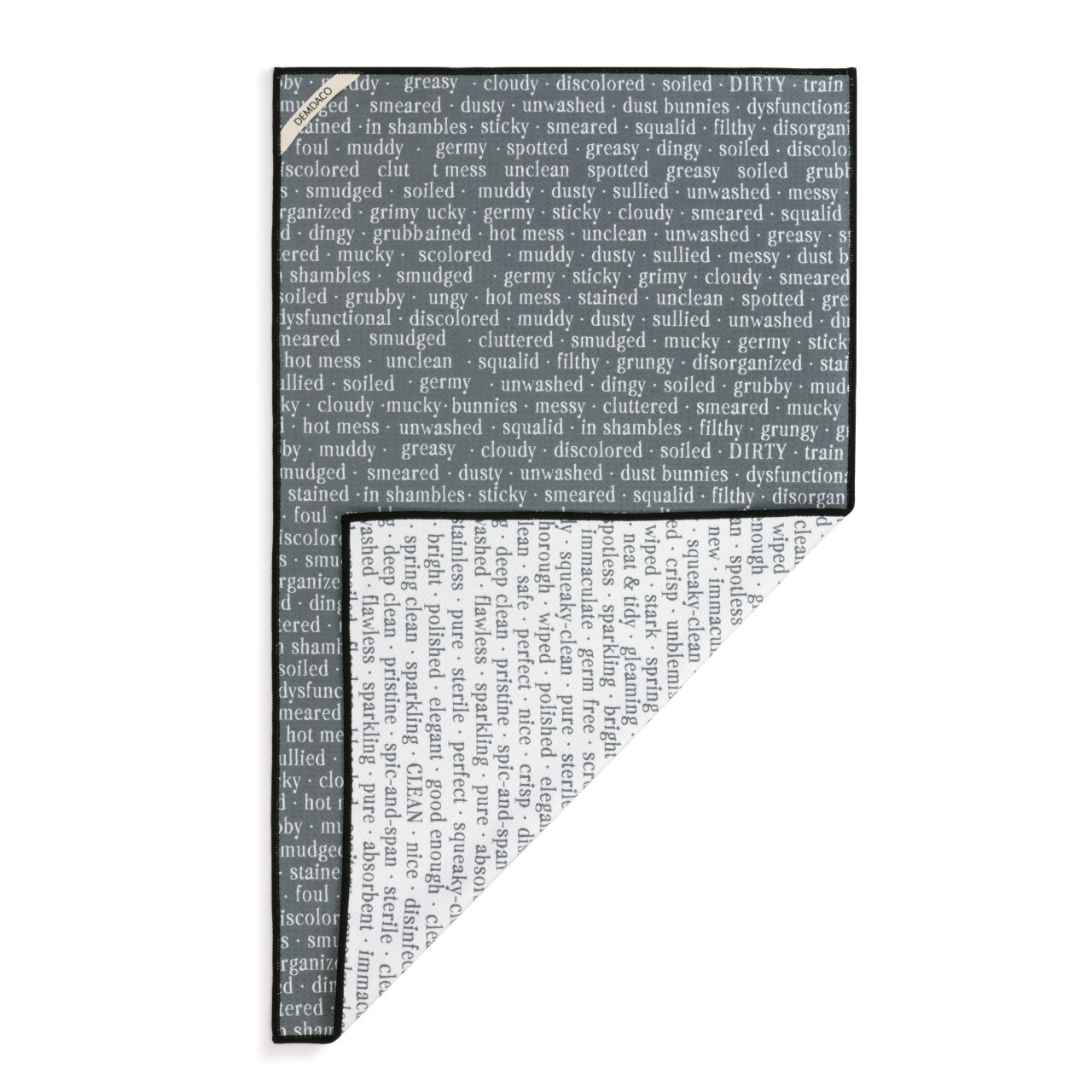 Clean Dirty Absorbent Reversible Towel - 18x30in thumbnail