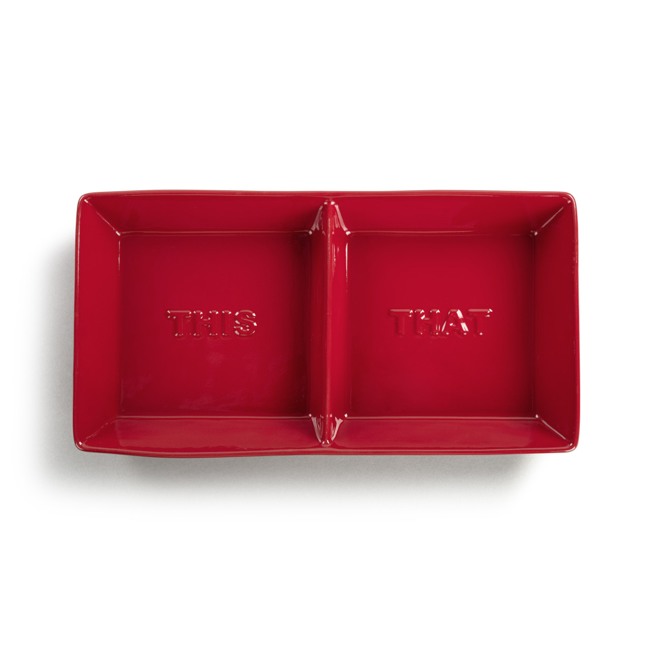 Red This That Divided Dish thumbnail