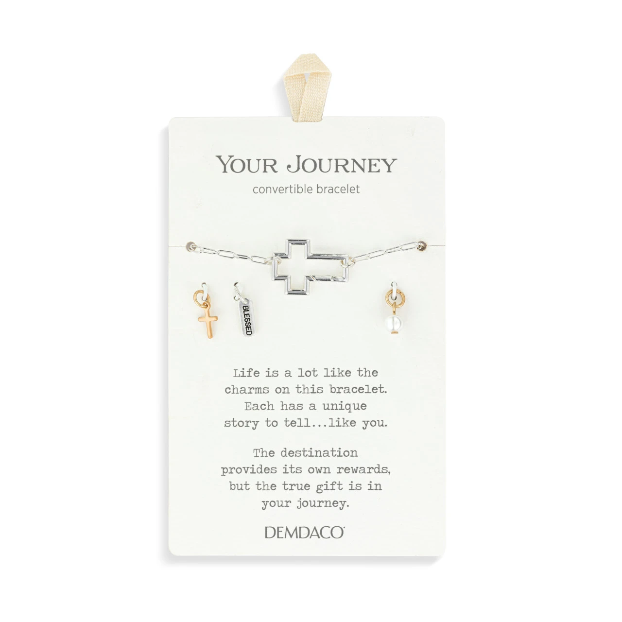 Faith Bracelet Jewelry Set - Silver thumbnail