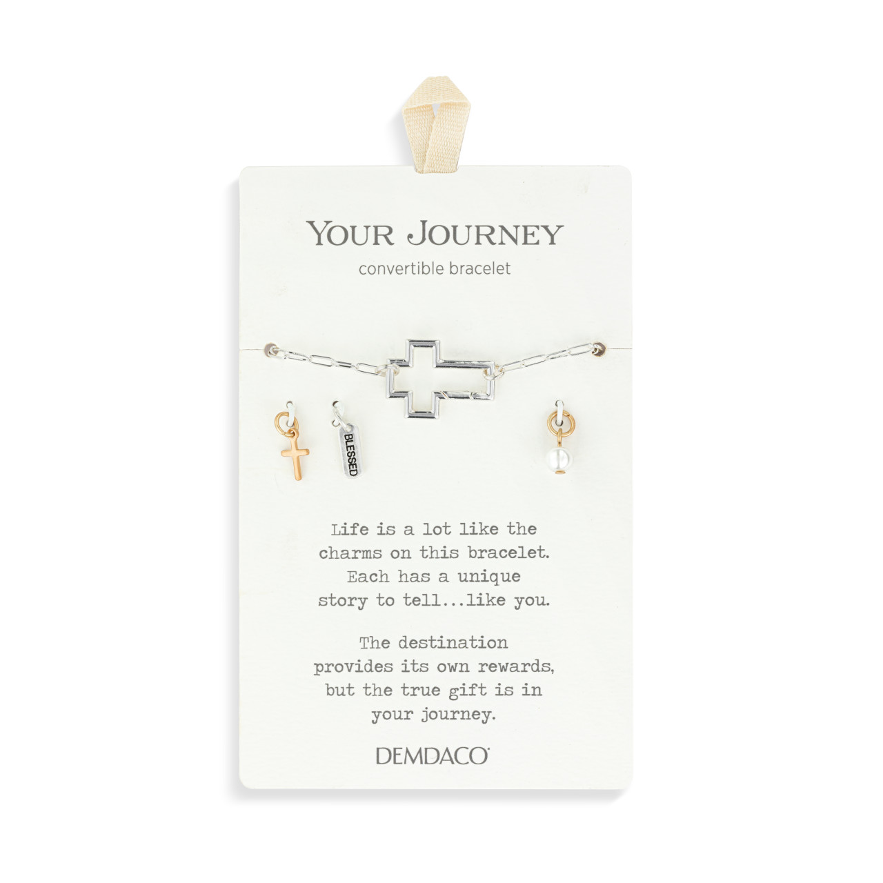 Faith Bracelet Jewelry Set - Silver thumbnail