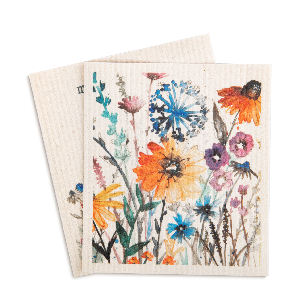 Biodegradable Dish Cloths Set of 2 - Meadow Flowers thumbnail