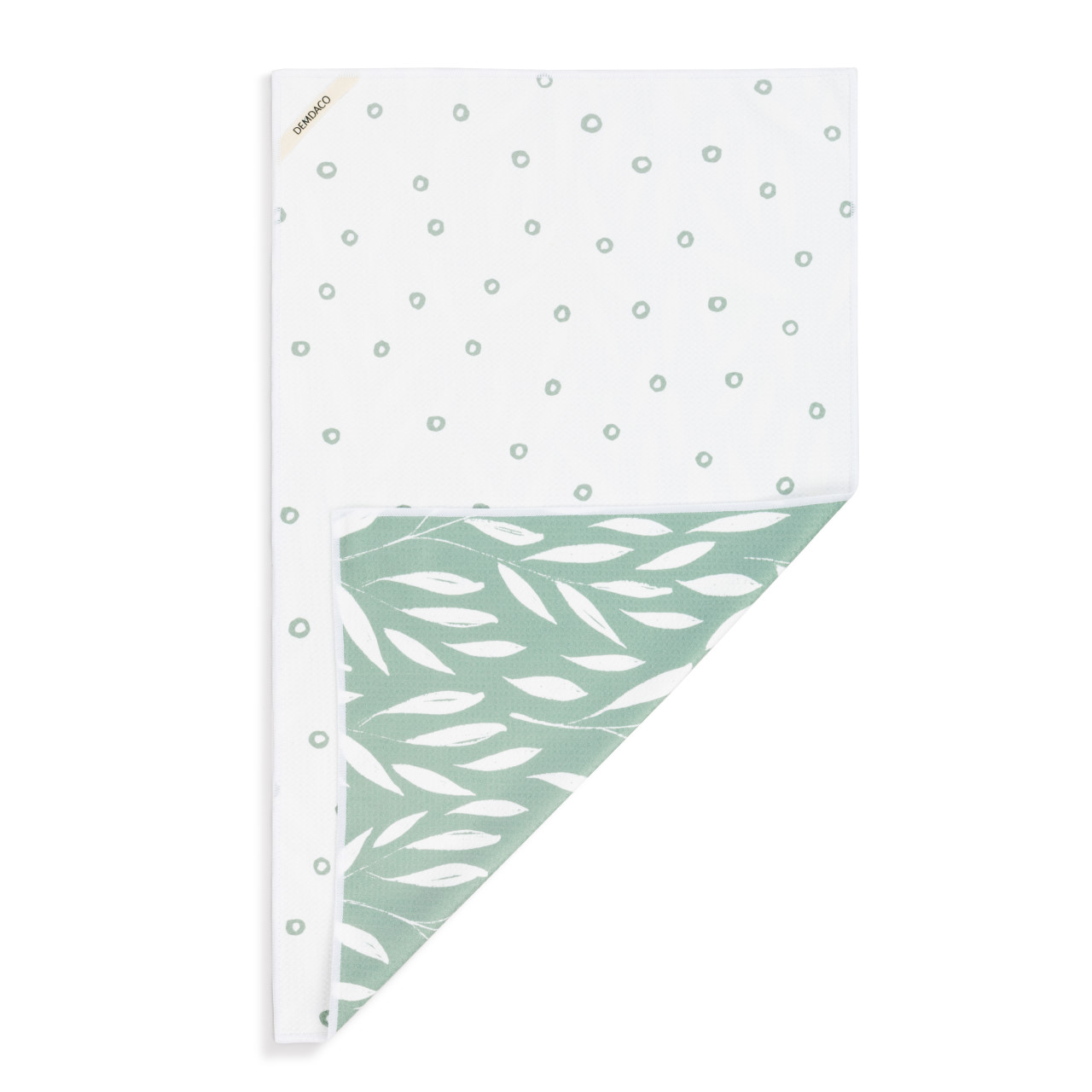 Sage Leaves Absorbent Reversible Towel - 18x30in thumbnail