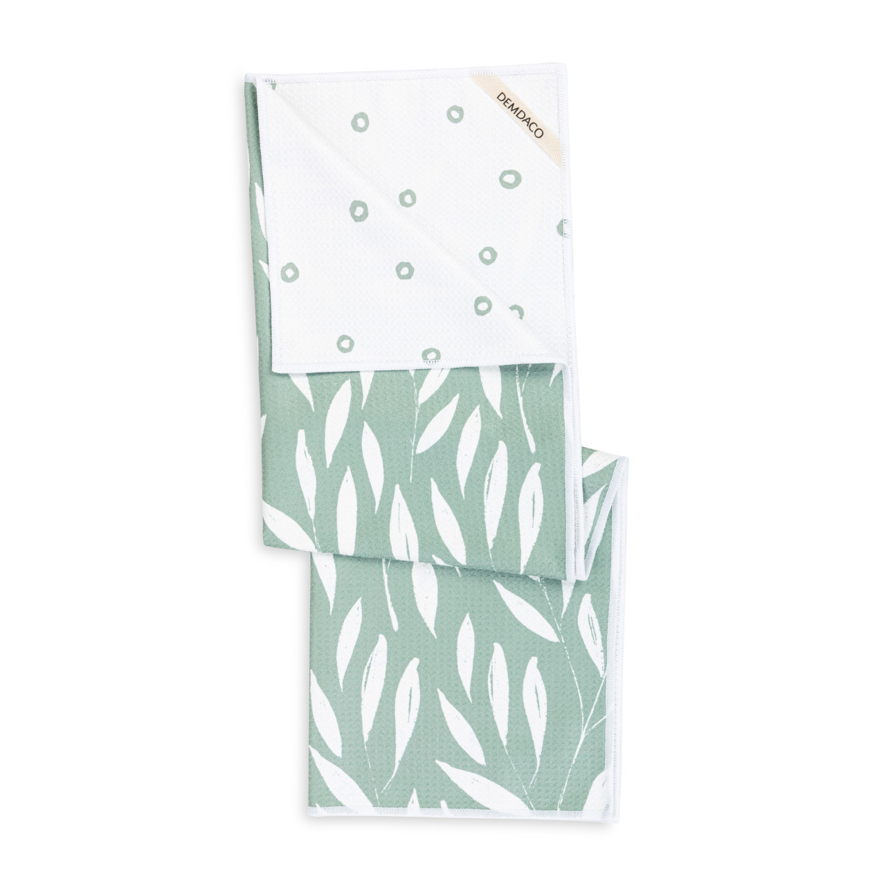 Sage Leaves Absorbent Reversible Towel - 18x30in thumbnail