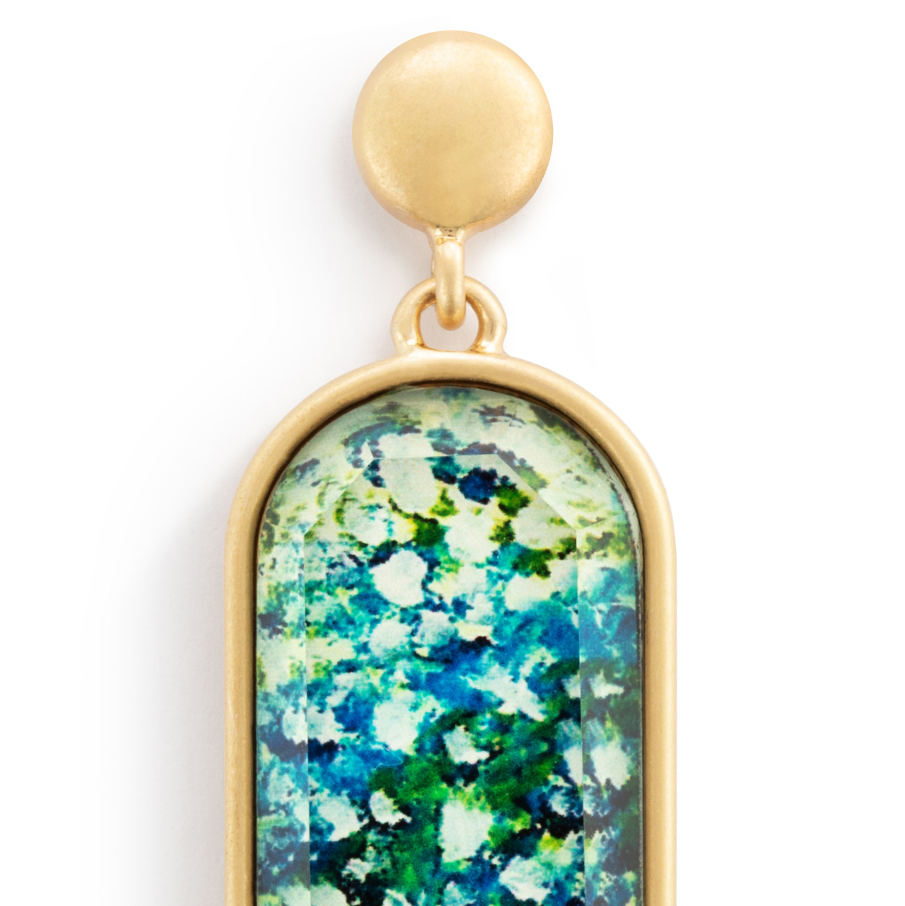 ArtLifting Earrings - White Flowers thumbnail